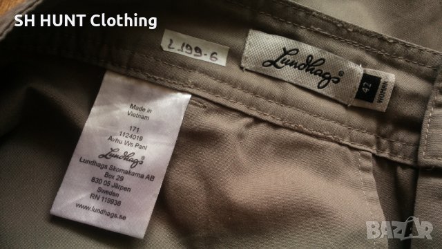 Lundhags Avhu Stretch Pant дамско 42 - L / мъжко - M панталон със здрава и еластична материи - 538, снимка 15 - Екипировка - 43992427