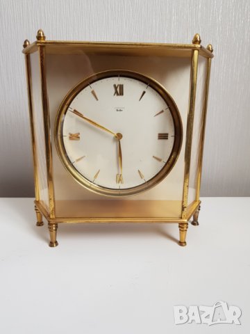 Стар луксозен настолен часовник Junghans Meister, снимка 1 - Антикварни и старинни предмети - 32500246