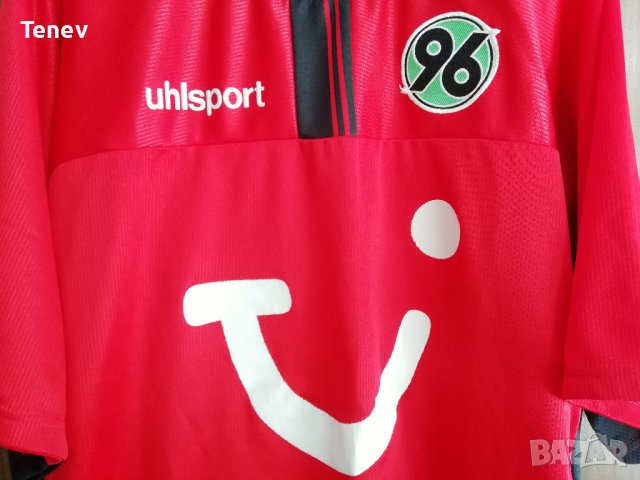 Hannover 96 Uhlsport Vintage оригинална футболна тениска фланелка, снимка 3 - Тениски - 37693287