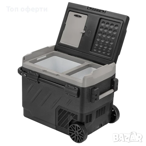 Портативен хладилник с фризер Olesson 49L – 12V / 24V / 220V за автомобил, тир и къмпинг