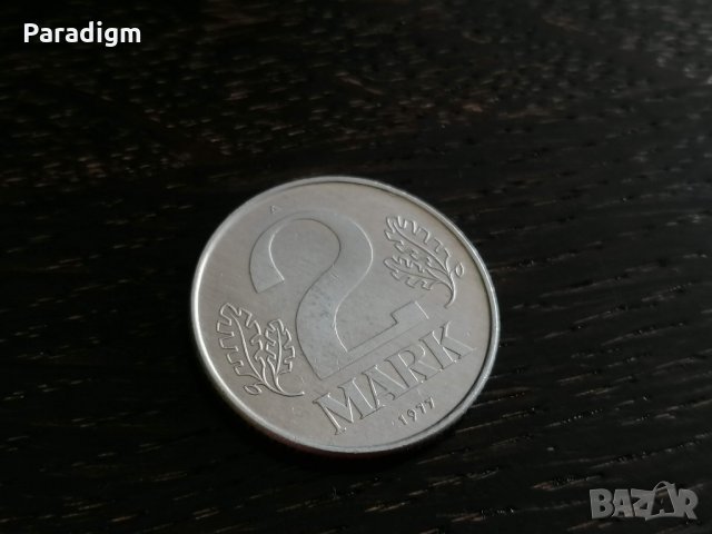 Монета - Германия - 2 марки | 1977г.; серия А, снимка 1 - Нумизматика и бонистика - 26222029