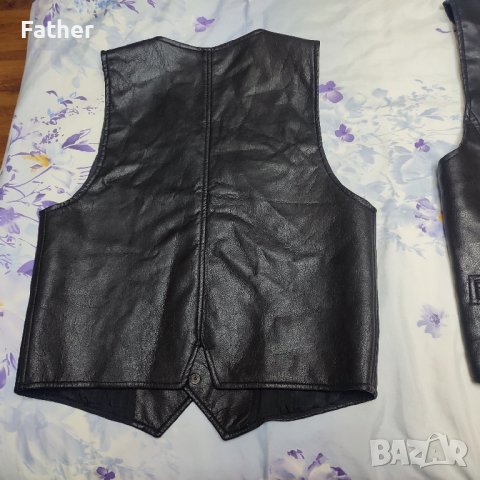 Кожени елеци размери M и L, снимка 3 - Други - 43884669