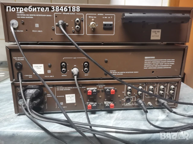 BRUNS STEREO AMPLIFIER 4503,Deck 4504,Tuner 4502, снимка 7 - Аудиосистеми - 50508917