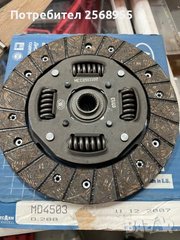 MECARM MD4503 Феродов Диск съединителя VW Polo Lupo Golf Caddy Vento / SEAT Cordoba, Ibiza, Arosa,  , снимка 2 - Части - 37329501