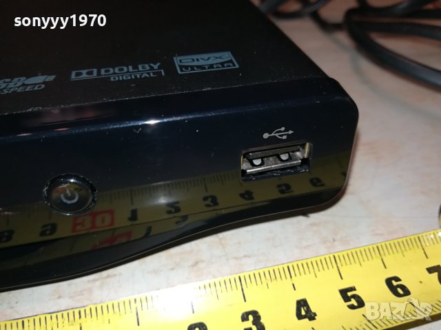 PHILIPS DVP 3850/12 DVD USB ВНОС SWISS 0101241026LNVR, снимка 3 - Плейъри, домашно кино, прожектори - 43609715