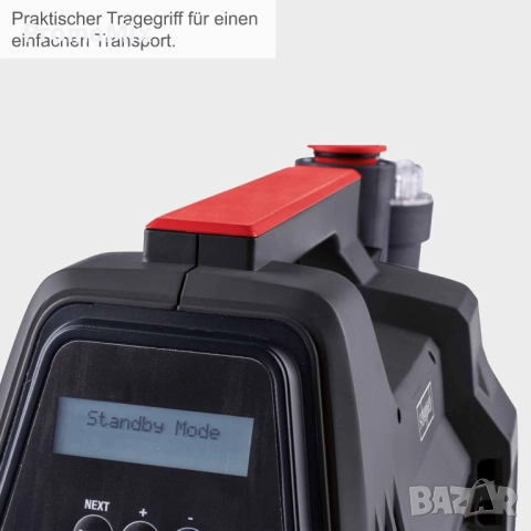 Автоматична помпа за битова вода Scheppach GP1100JET 1000W Таймер, снимка 4 - Градинска техника - 52606915