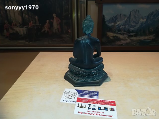 буда-20х14х9см-внос швеицария, снимка 10 - Колекции - 28338983