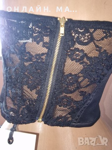 Комплект. CELESTE  BUSTIER-BLACK - RNWY SYNDEY/85B-L, снимка 7 - Корсети, бюстиета, топове - 40699043