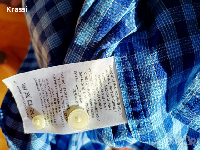 Tommy hilfiger мъжка риза L, снимка 6 - Ризи - 53134337