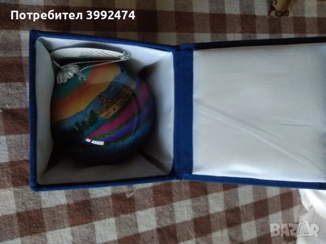 Невероятна окраса за елха, ръчно рисувана отвътре , снимка 5 - Антикварни и старинни предмети - 49712597