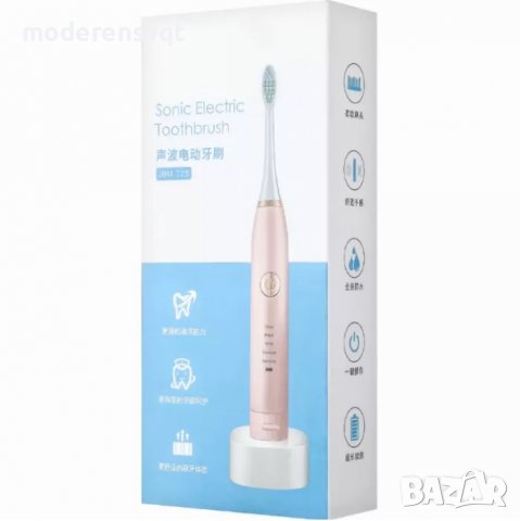 Електрическа четка за зъби с три накрайника SONIC, снимка 2 - Други - 38844737