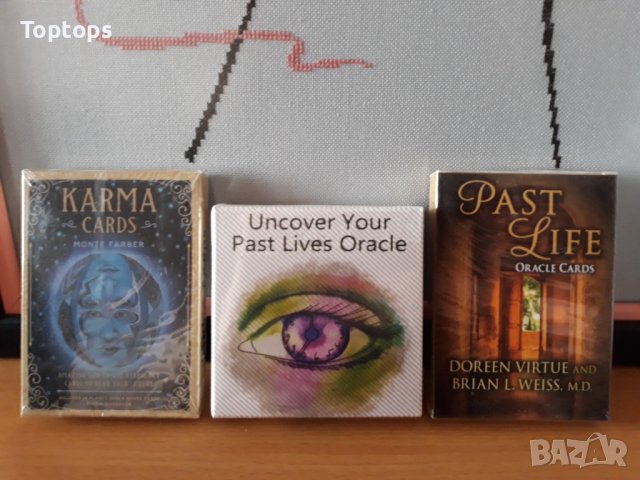 86 терапевтични оракул (таро) карти: Uncover your Past Lives Oracle