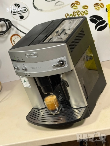 Кафемашина кафе автомат delonghi magnifica с гаранция, снимка 7 - Кафемашини - 52543903