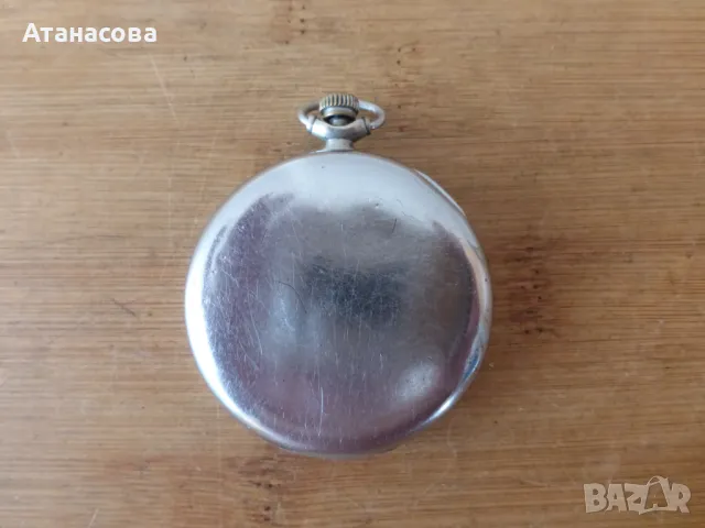 Швейцарски джобен часовник Мovado Сhronometre 1920 г, снимка 6 - Антикварни и старинни предмети - 48723205