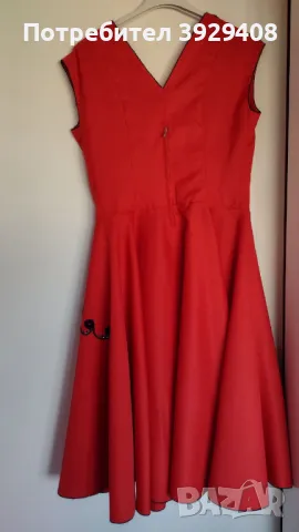 Дамска рокля без ръкав с бродерия, снимка 2 - Рокли - 48392878