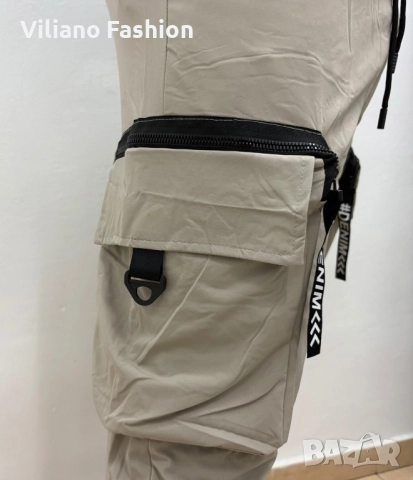 Мъжко шушлеково карго долнище, снимка 4 - Спортни дрехи, екипи - 52305428