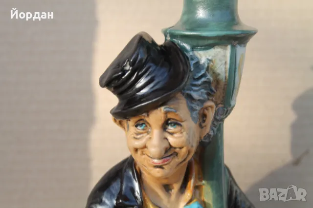 Порцеланова бутилка Италиански коняк , снимка 2 - Колекции - 49505975