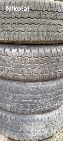 4бр гуми за джип 265/70R15 Bridgestone, снимка 1 - Гуми и джанти - 43037596