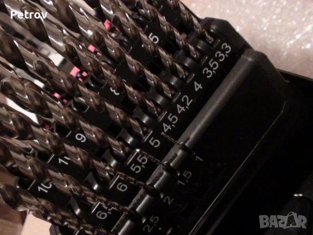 WÜRTH - DIN 338 HSCO - STEEL INOX - GERMANY - ЧИСТО НОВ Profi-Set 29 Свредла 1 - 13 mm в Касета !!!!, снимка 12 - Винтоверти - 49472109