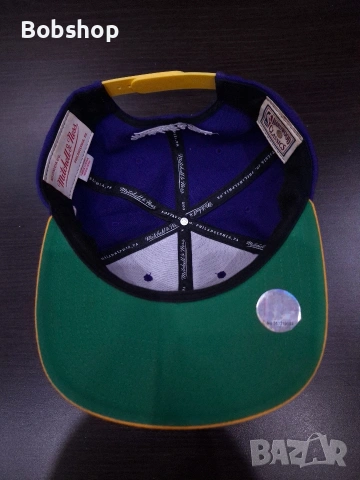 Шапка MItchell Ness LA LAKERS - NBA, снимка 6 - Баскетбол - 53183743