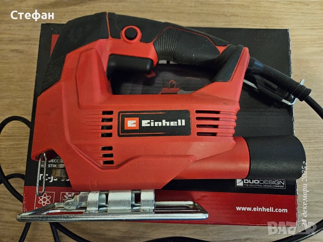 Прободен трион Einhell TC-JS 60/1, снимка 2 - Триони и циркуляри - 52867410