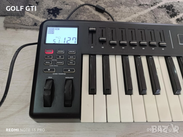 MIDI клавиатура alesis qx49, снимка 4 - Други - 52348782
