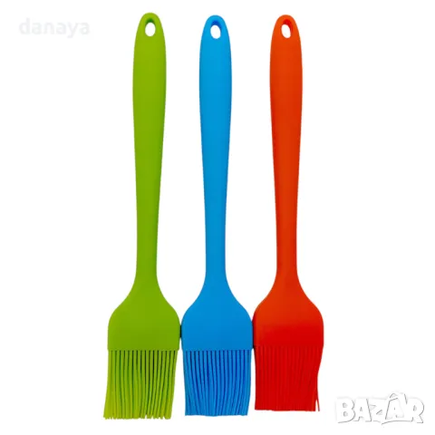 3515 Кухненска силиконова четка за мазане, 25см, снимка 6 - Прибори за хранене, готвене и сервиране - 40694058