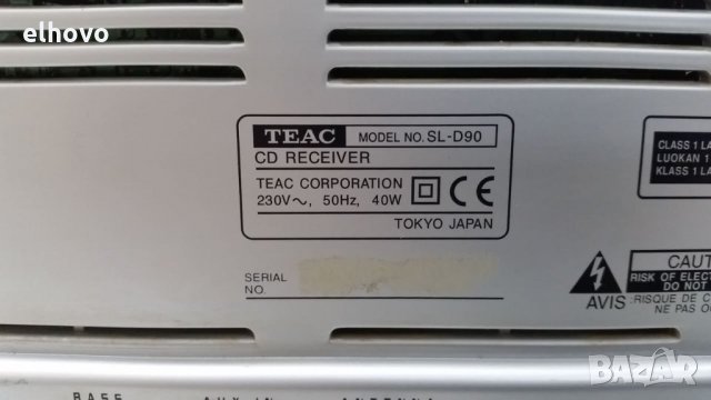 CD ресивър TEAC SL D90, снимка 6 - Ресийвъри, усилватели, смесителни пултове - 26436404