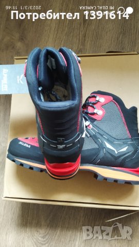 Salewa Crow GTX MS Black/Papavero , снимка 9 - Спортни обувки - 39847617