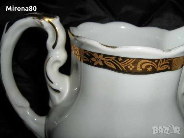  Чайници баварски порцелан - бяло и злато !, снимка 10 - Сервизи - 32389137
