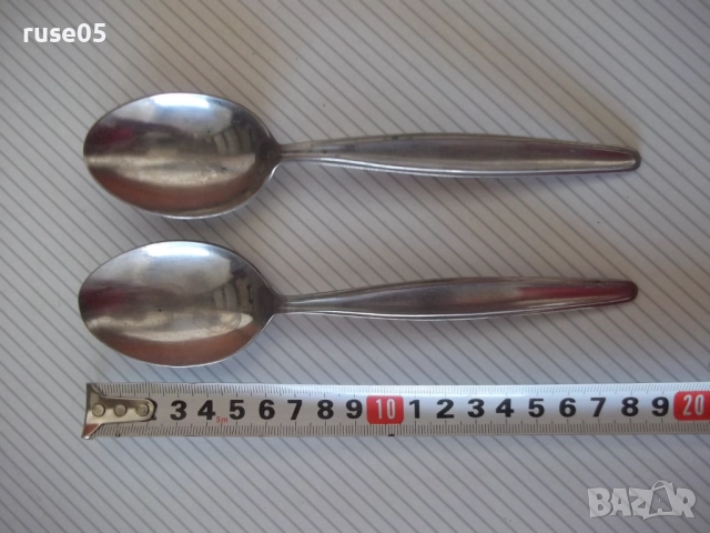 Лот от 2 бр. лъжици полски