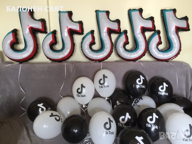 Балон Тик-Ток / Tik-Tok , снимка 16 - Други - 34737596
