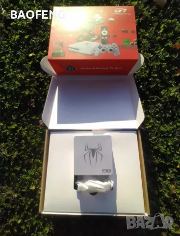 Нова G7 Android 14Игрова конзола и tv box в едно Plus Gaming TV Box 40,000 + Games WIFI 2 джойстика, снимка 11 - Nintendo конзоли - 48846758