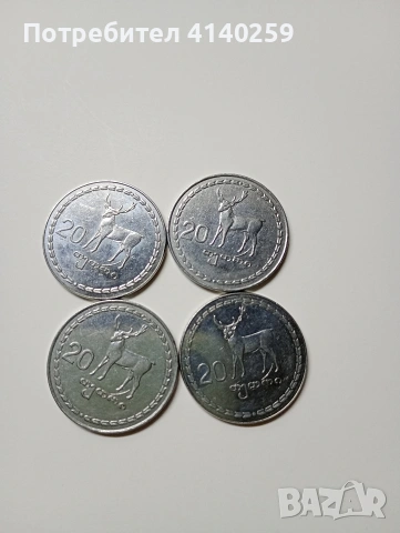 ГРУЗИЯ МОНЕТИ 2 ЛАРИ 2006 Г 1 ЛАРИ 2006 Г , снимка 4 - Нумизматика и бонистика - 53059917