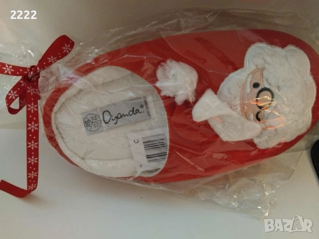 Коледни пантофи и терлици, снимка 3 - Коледни подаръци - 52514622