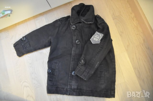 Детско дънково яке 92см. с подплата , снимка 5 - Бебешки якета и елеци - 27068479