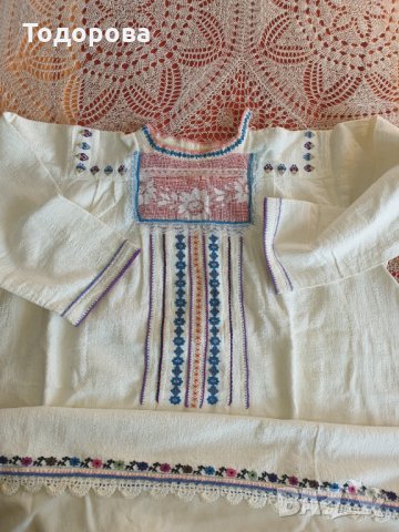 Автентична риза от народна носия, снимка 2 - Антикварни и старинни предмети - 35557760