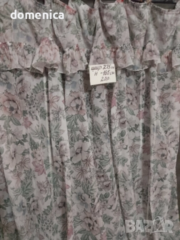 Немски цветни пердета, снимка 5 - Пердета и завеси - 52437078