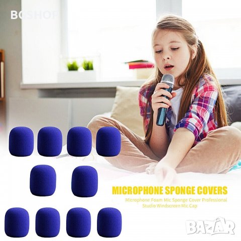 Ветробран за Микрофон / Sponge / - Лилав, снимка 5 - Други - 38153164
