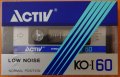 Аудио касети /аудио касета/ Activ KO-I60, снимка 1 - Аудио касети - 37773444
