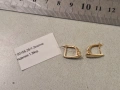Златни обеци 1,34гр, снимка 2