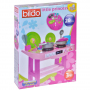 Детска кухня Bildo, 20 аксесоара, розова, снимка 1 - Играчки за стая - 36567881