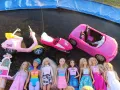 Огромен лот Mattel - Barbie кукли, кухня, кола, мотор, снимка 6