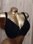 Chantelle 85 E Черен дантелен сутиен , снимка 1