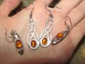 Кехлибарена бижутерия, снимка 11