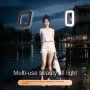 Лампа за заснемане на видео, смартфон, LED, селфи ринг, осветление, стойка, телефон, фото, светлина, снимка 4