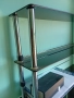 Стелаж от стъкло и метал,разглобяем., снимка 3