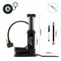 Крачна помпа с манометър e-Wheel, Универсална, До 160 PSI / 11 Bar, снимка 3
