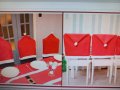 Комплект коледни калъфи за кухненски столове, снимка 1 - Декорация за дома - 38324725