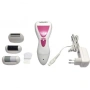 Уред за красота 4 в 1 приставки за обезкосмяване, тример, полиране на пети, снимка 1